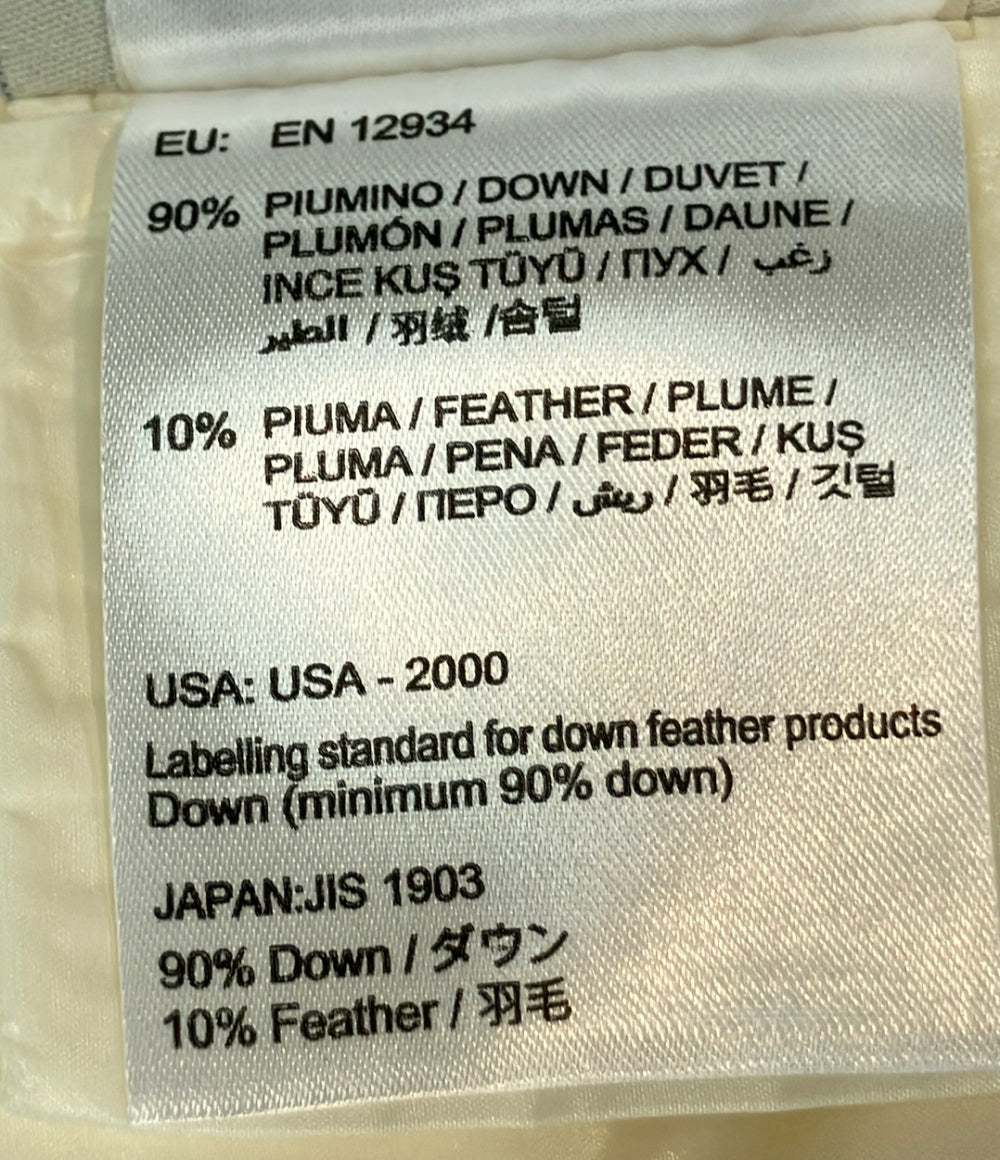 MONCLER ダウンベスト ジップアップ ロゴワッペン Ghany レディース キッズ SIZE 14Y (S) モンクレール