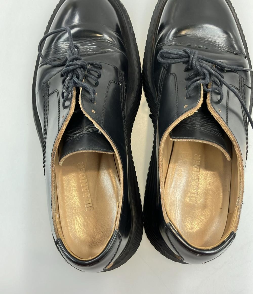 訳あり JIL SANDER レースアップシューズ レザー レディース SIZE 36