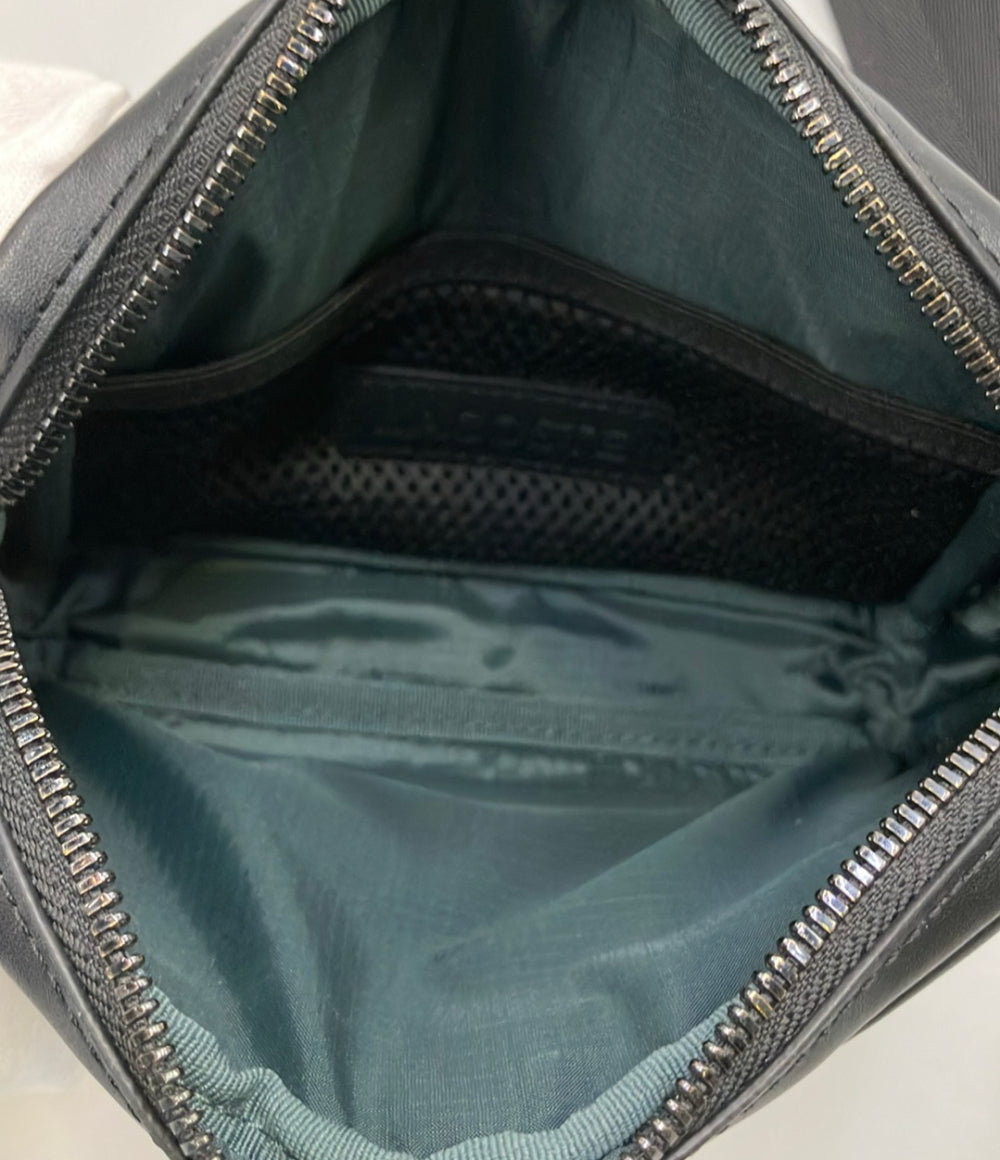 美品 LACOSTE ショルダーバッグ 斜め掛け ボディバッグ メンズ ラコステ