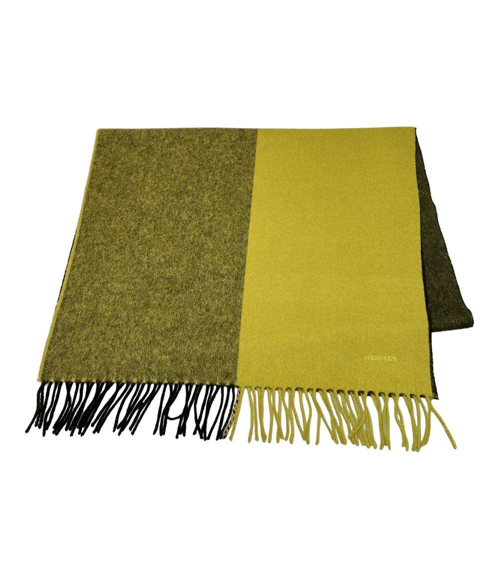 HERMES マフラー カシミヤ100% レディース メンズ エルメス