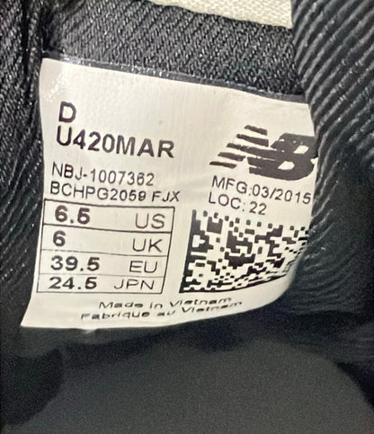 NEW BALANCE ローカットスニーカー U420MAR レディース SIZE 24.5 ニューバランス