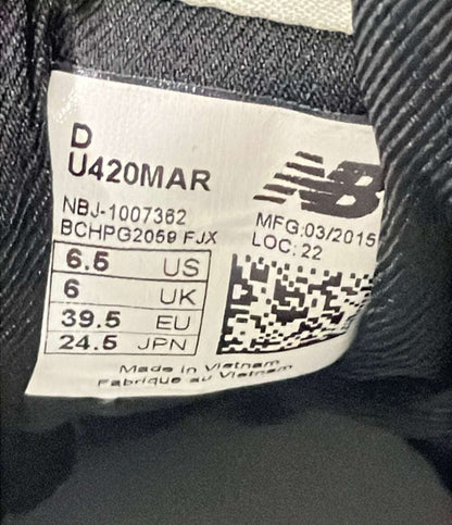 NEW BALANCE ローカットスニーカー U420MAR レディース SIZE 24.5 ニューバランス
