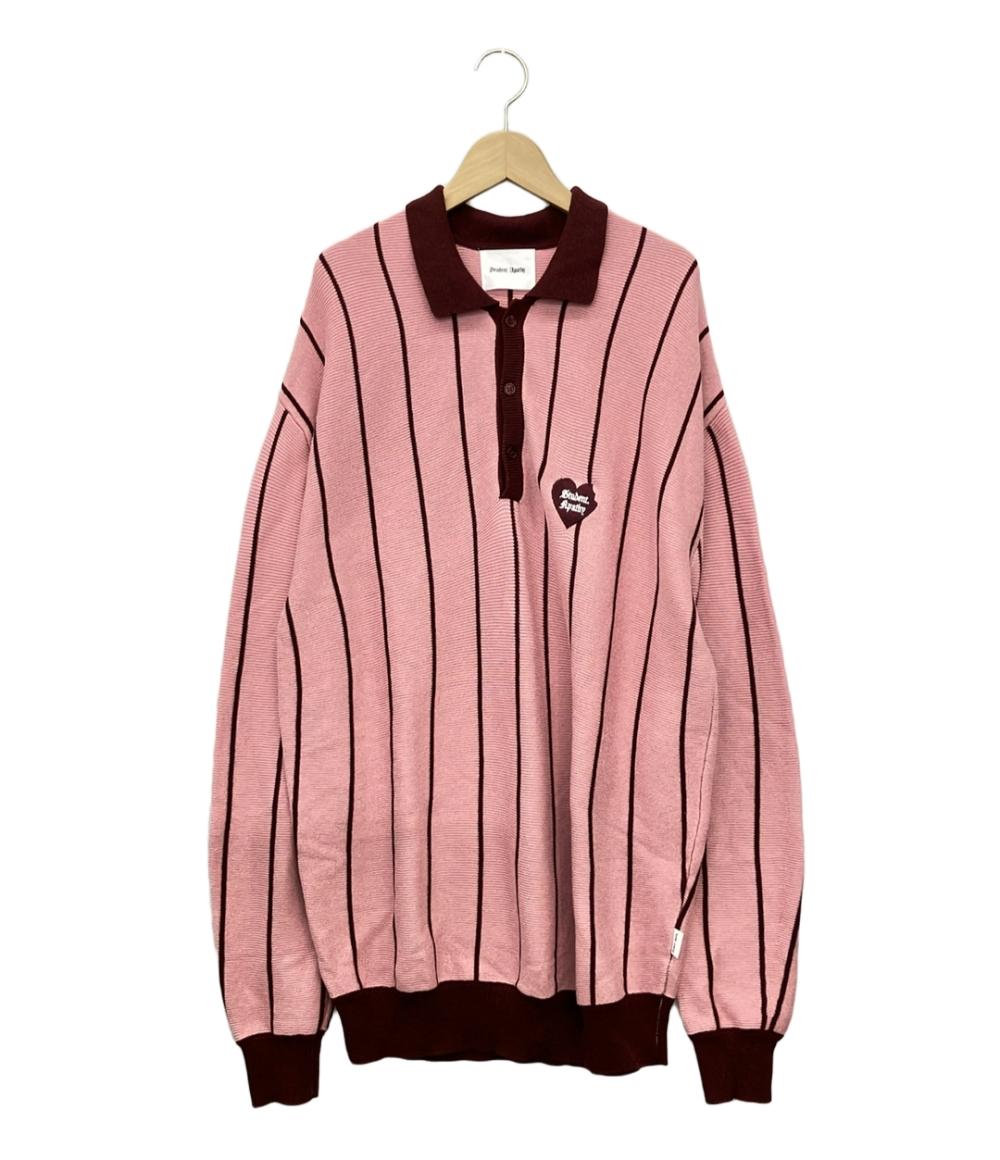 スチューデントアパシー ポロシャツニット レディース SIZE L (L) student apathy