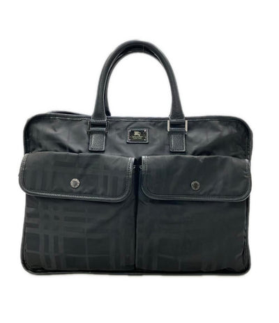 BURBERRY BLACK LABEL ブリーフケース ビジネスバッグ チェック柄 メンズ バーバリーブラックレーベル