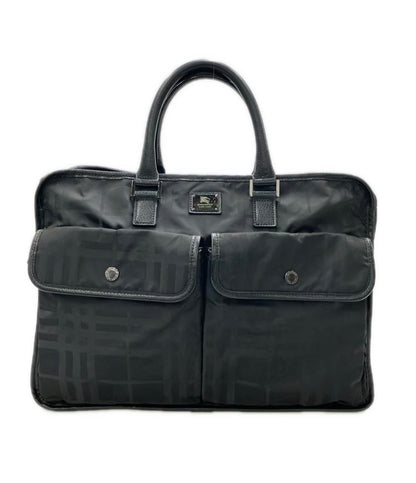 BURBERRY BLACK LABEL ブリーフケース ビジネスバッグ チェック柄 メンズ バーバリーブラックレーベル