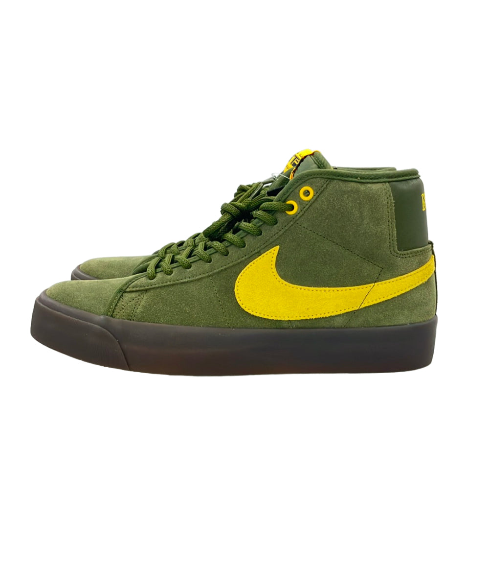 美品 NIKE ミドルカットスニーカー ZOOM BLAZER MID QS HM5838-300 メンズ SIZE 28.0 (XL) ナイキ