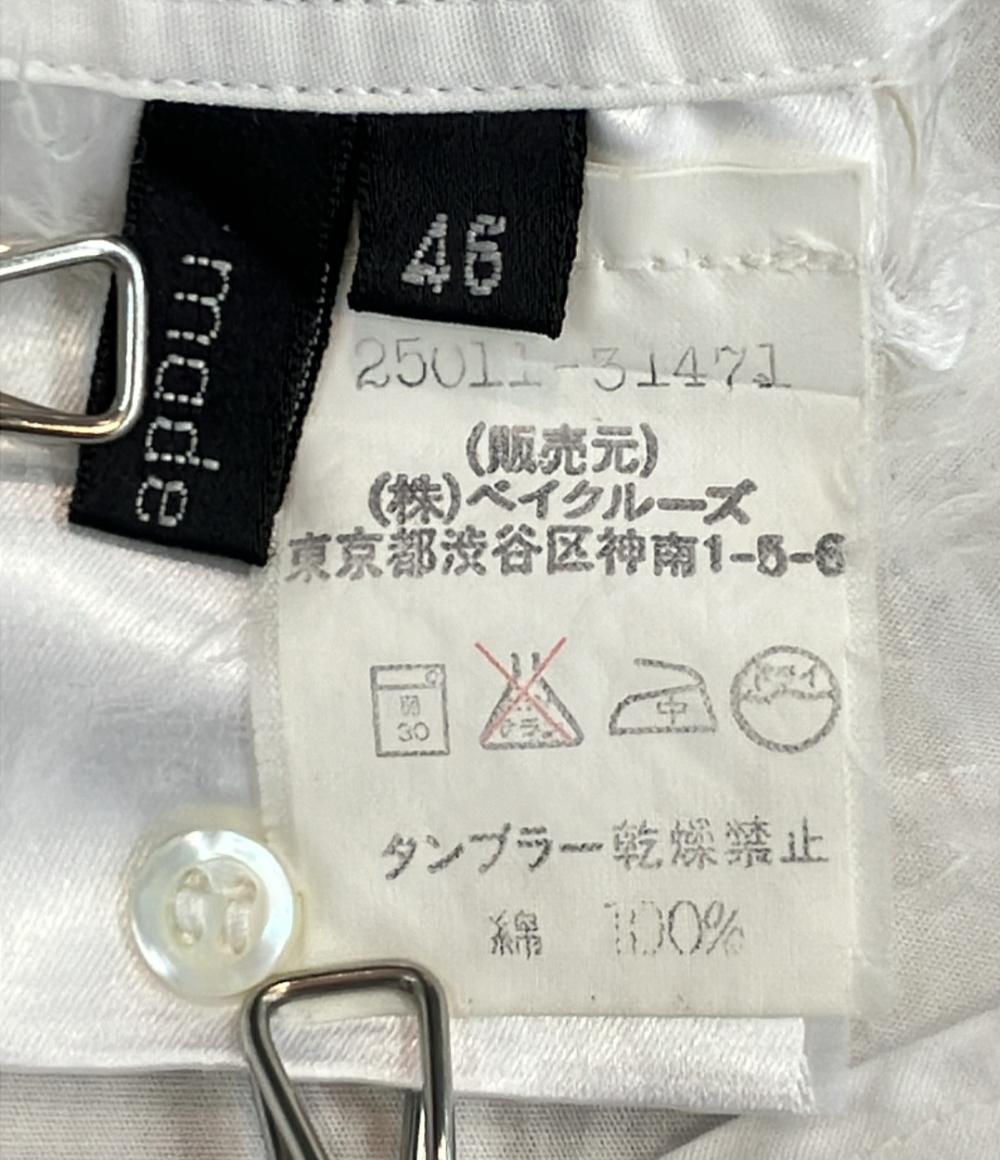 Carol Christian Poell 長袖 ノーカラー シャツ メンズ SIZE 46 (M) キャロルクリスチャンポエル
