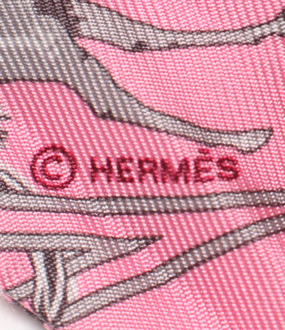HERMES スカーフ シルク100％ ツイリー レディース エルメス