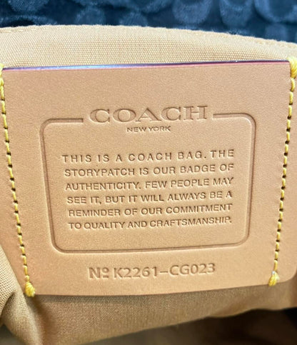 コーチ 2way トートバッグ ショルダーバッグ 斜めがけ シグネチャー CG023 ユニセックス COACH