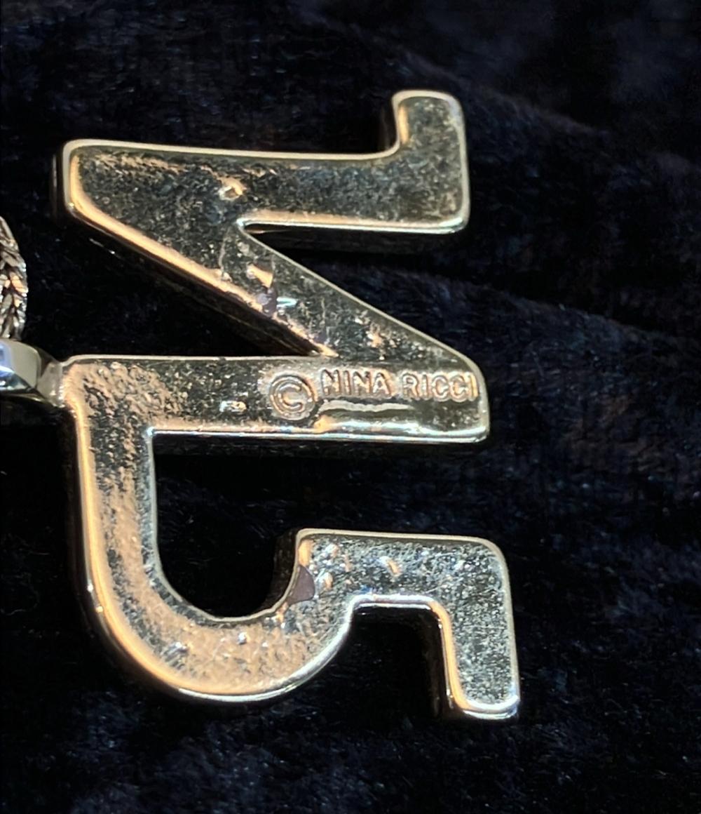 ニナリッチ ネックレス ロゴ レディース NINA RICCI