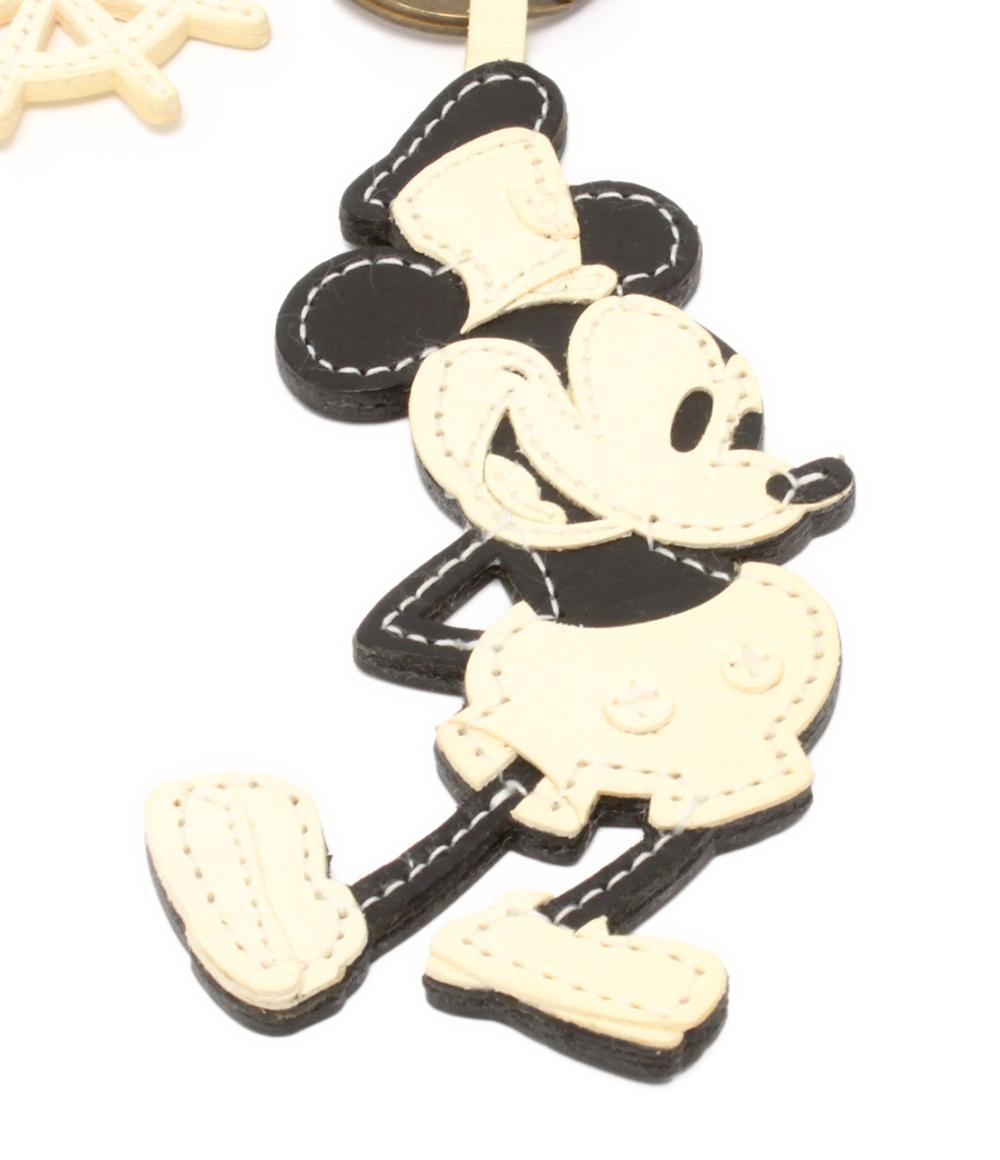 genten Disney チャーム レザー ミッキーマウス ユニセックス ゲンテン
