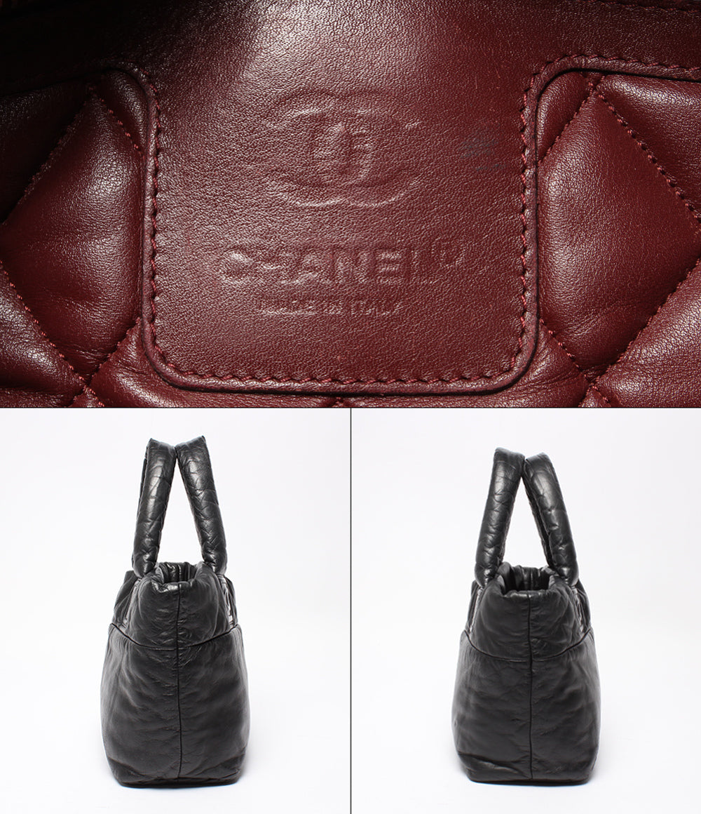 CHANEL トートバッグ ショルダーバッグ 肩掛け シルバー金具 13番台 コココクーン レディース シャネル