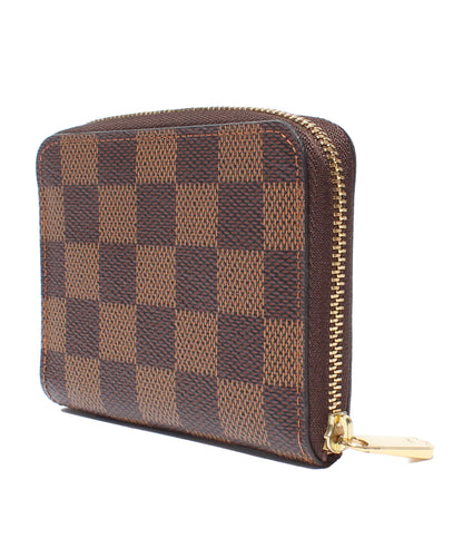 美品 LOUIS VUITTON コインケース ジッピー コイン パース ダミエ N60213 レディース メンズ ルイ・ヴィトン