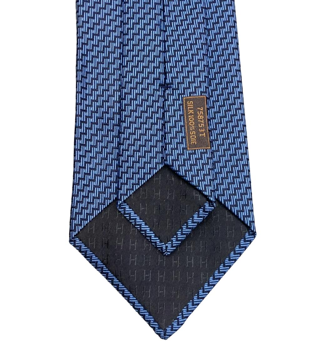 美品 エルメス ネクタイ シルク100% メンズ HERMES