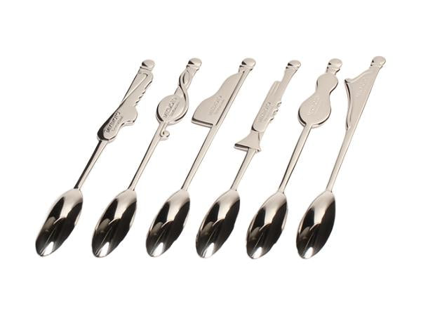 美品 ミキモトインターナショナル スプーン 楽器モチーフ 6点セット MIKIMOTO international