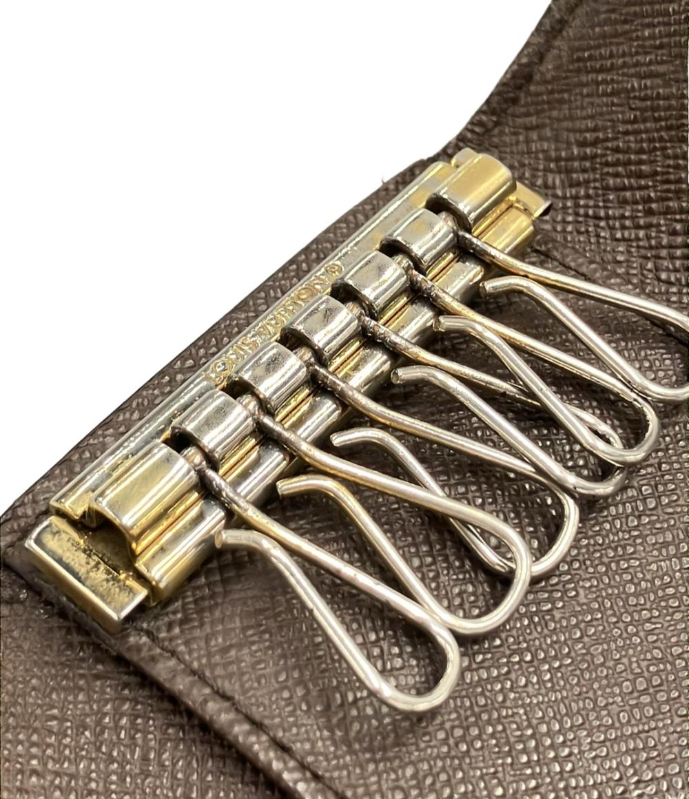 LOUIS VUITTON 6連キーケース ミュルティクレ6 ダミエ エベヌ N62630