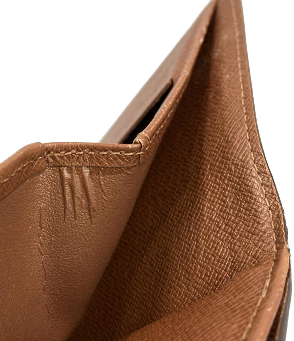 LOUIS VUITTON Wホック二つ折り財布 ポルトモネ ビエ カルトクレディ