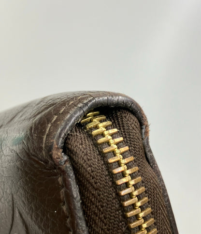 LOUIS VUITTON ラウンドファスナー長財布 ジッピーウォレット モノグラム アンプラント M60548 レディース ルイ・ヴィトン