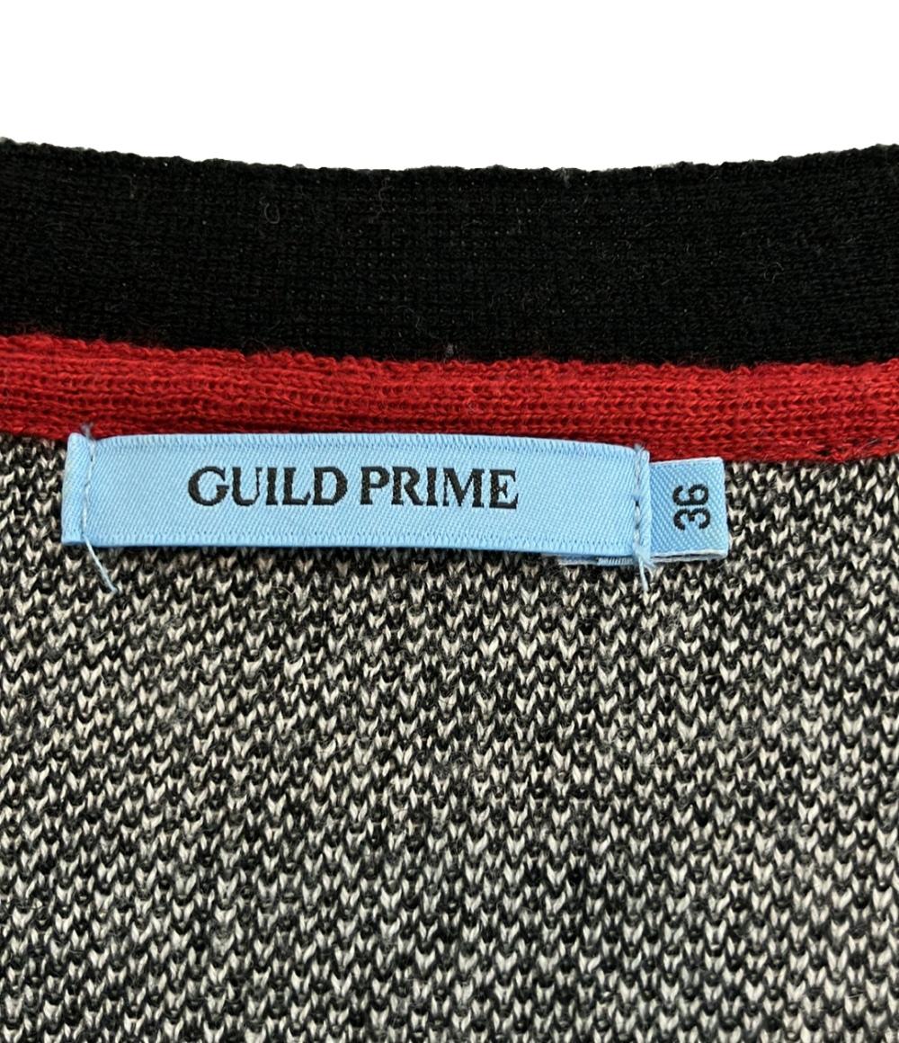 ギルドプライム 長袖カーディガン 星柄 72N26-603-09 レディース SIZE 36 (XS) GUILD PRIME