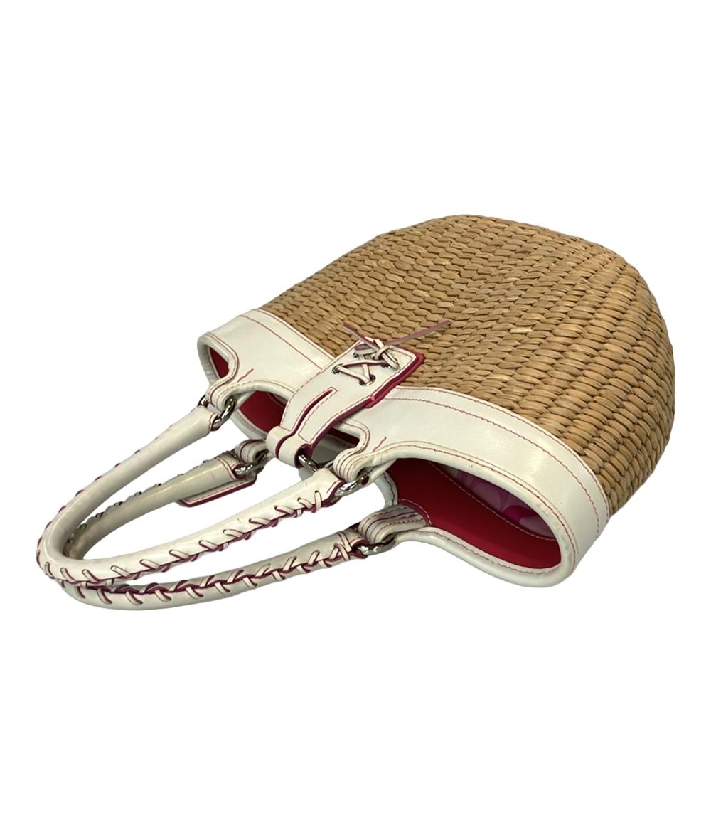 コーチ ハンドバッグ カゴバッグ ストローバッグ バタフライ 6270 レディース COACH