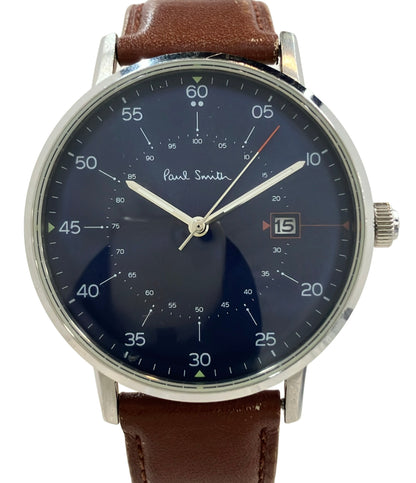 Paul Smith 腕時計 クオーツ ネイビー 1007 メンズ ポール・スミス