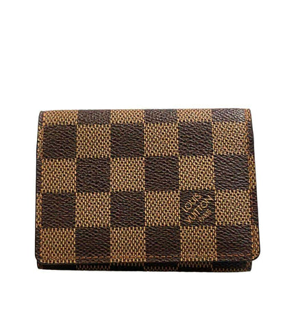 LOUIS VUITTON カードケース 名刺入れ アンヴェロップ カルト ドゥ ヴィジット ダミエ エベヌ N62920 メンズ レディース ルイ・ヴィトン