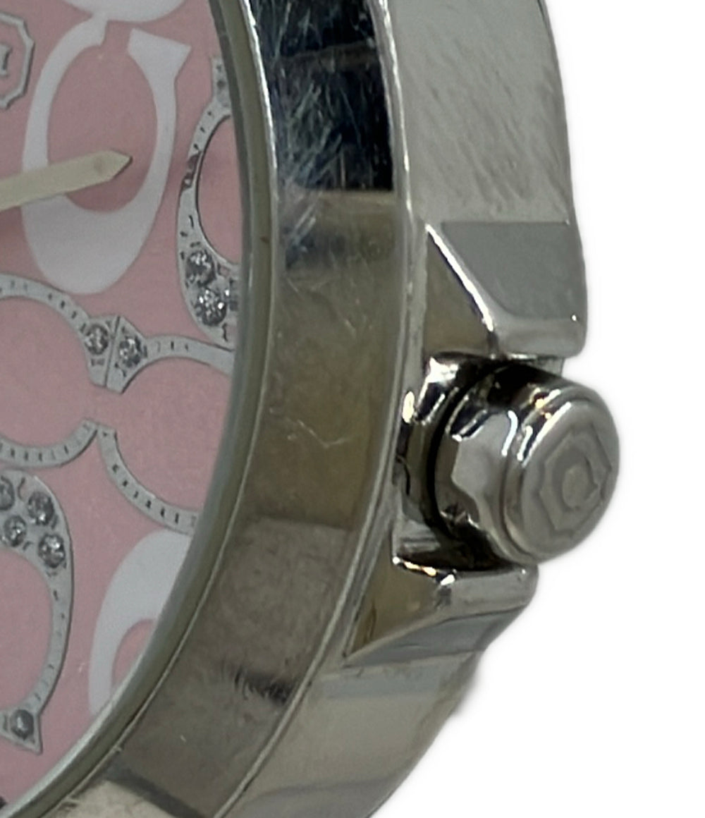 COACH 腕時計 クオーツ ピンク CA.13.7.14.0647 レディース コーチ
