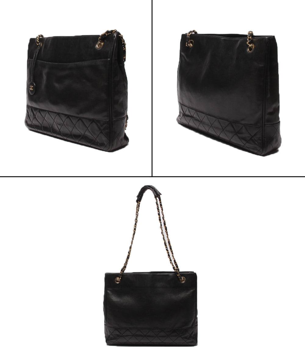 CHANEL チェーンショルダーバッグ トートバッグ ゴールド金具