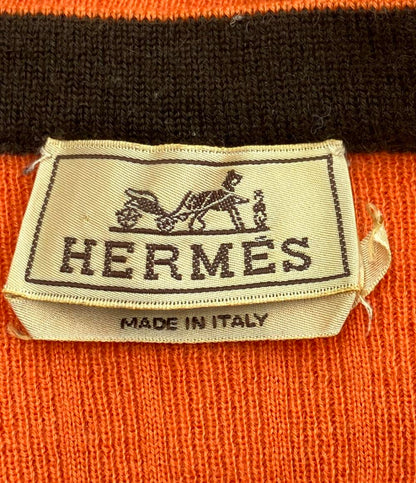 エルメス 長袖ニット カシミヤ100% メンズ SIZE L (L) HERMES