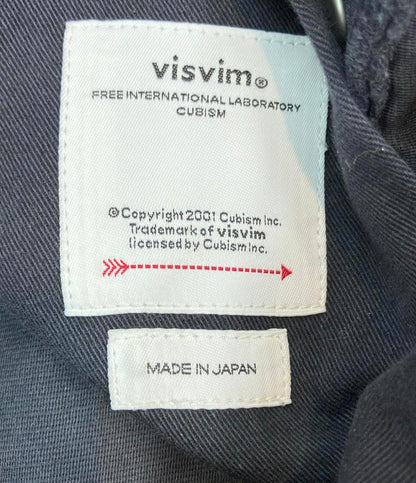 VISVIM デニムパンツ 25SS ダメージ ヴィンテージ加工  オーバーサイズ  ペインター ボタンフライ コーデュロイ FLUXUS 01 EX WIDE G.CORDS