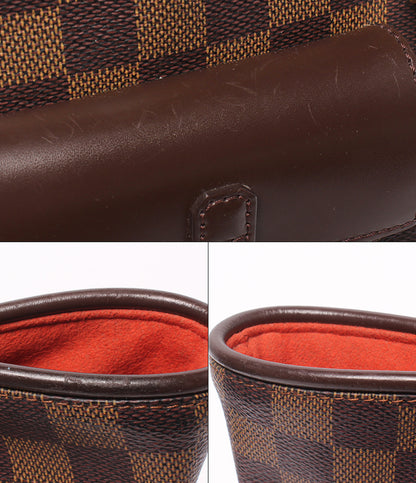 LOUIS VUITTON トートバッグ ショルダーバッグ 肩掛け マノスク PM ダミエ エベヌ N51121 レディース ルイ・ヴィトン