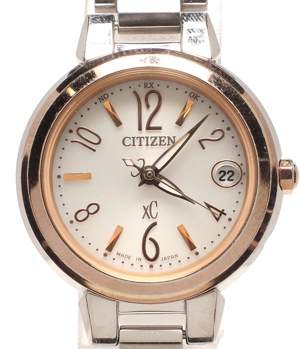 CITIZEN 腕時計 XC クロスシー ソーラー シルバー H058-T017487