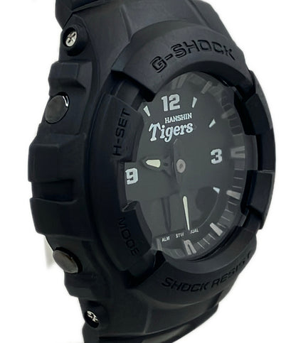 美品 CASIO 腕時計 阪神タイガース85周年 G-SHOCK クオーツ ブラック G-100 レディース メンズ カシオ