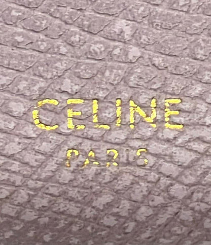 CELINE 二つ折り財布 スモールストラップウォレット レザー レディース セリーヌ