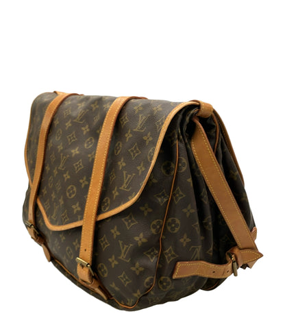 LOUIS VUITTON ショルダーバッグ 斜め掛け ソミュール43 モノグラム M42252 レディース ルイ・ヴィトン