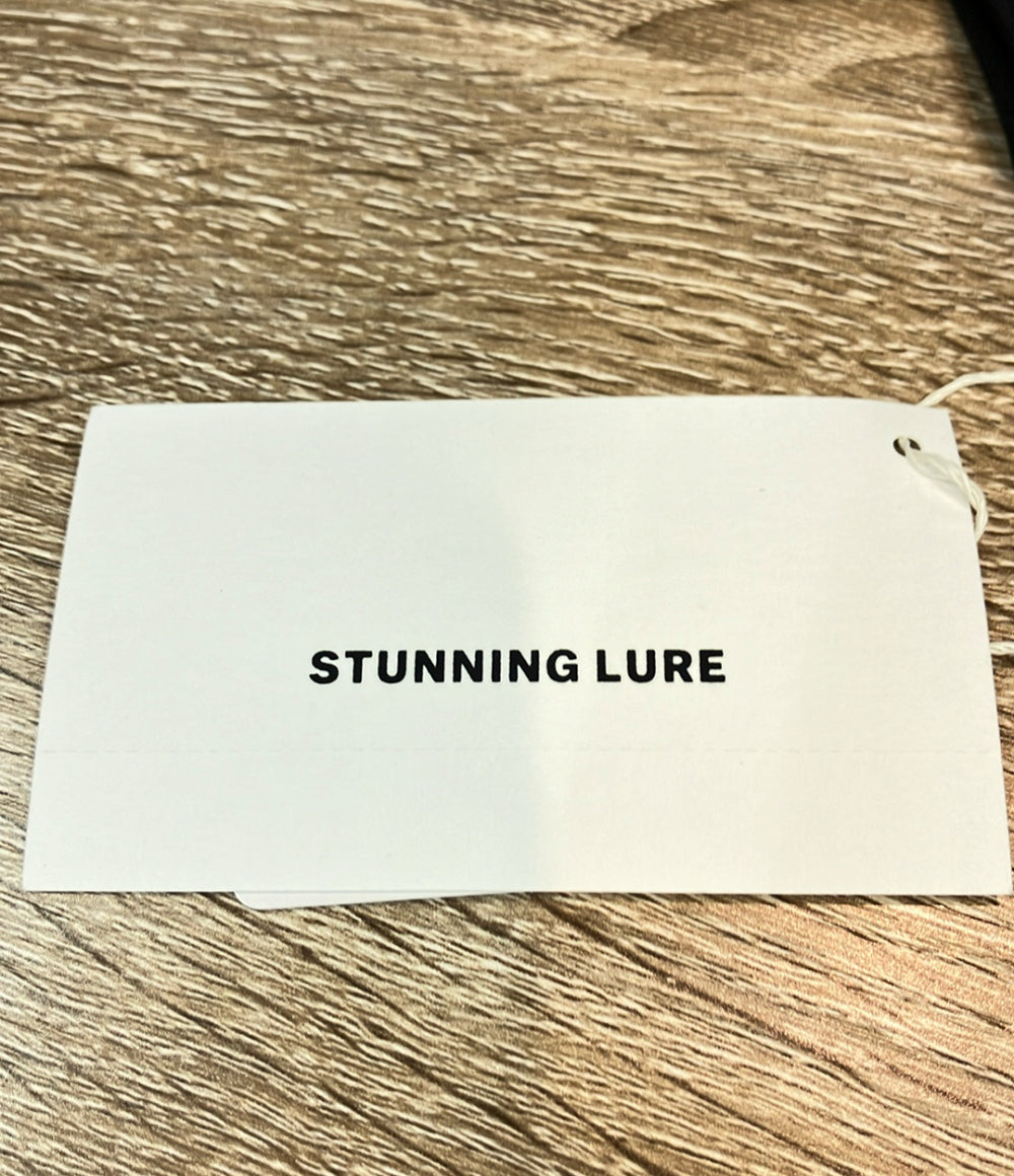 美品 STUNNING LURE サロペット オールインワン 25SS タグ付き スイムジャージーオールインワン 112780032500 レディース SIZE 1 (M)