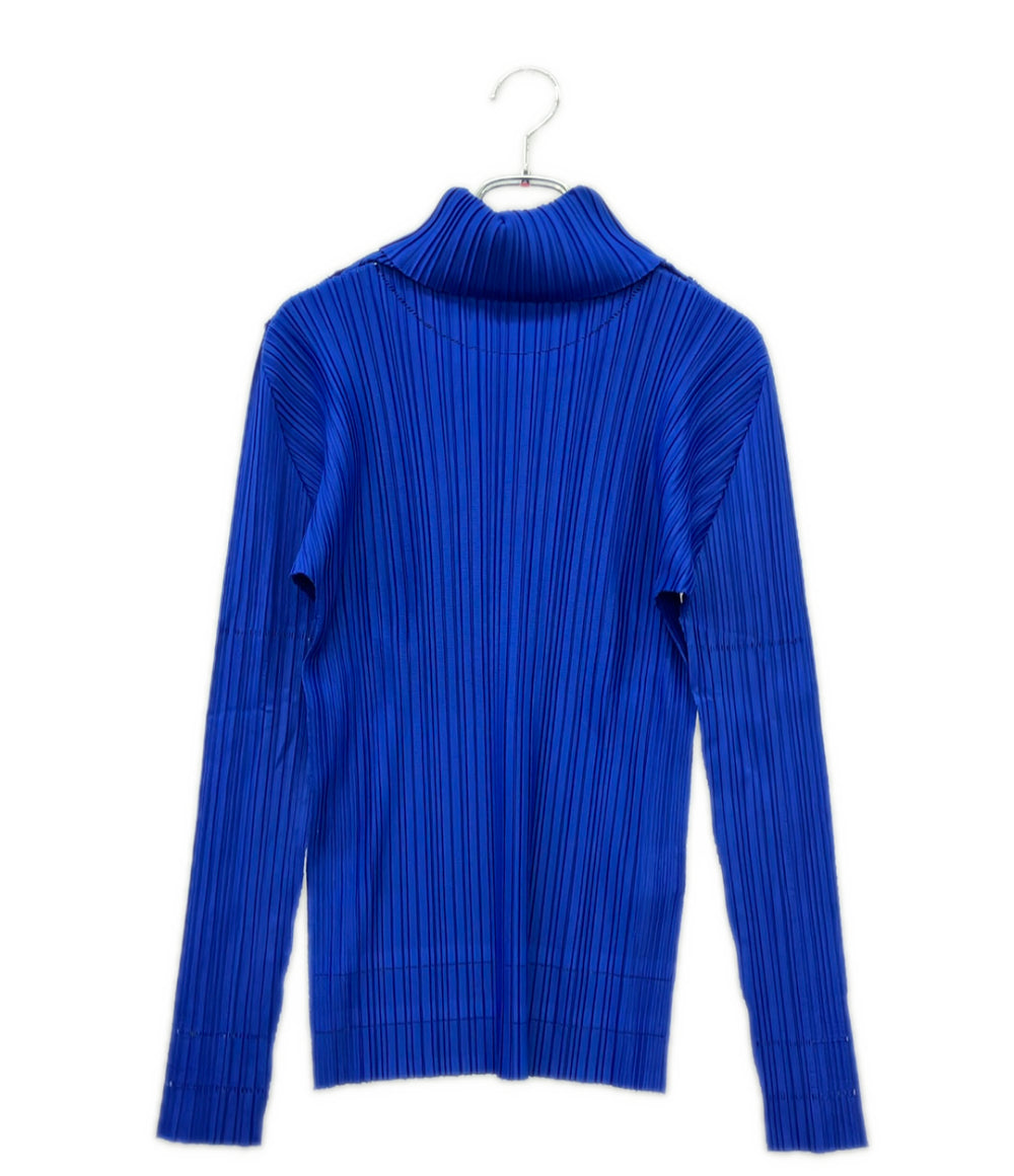PLEATS PLEASE 長袖 ハイネック カットソー レディース SIZE 3 (L) プリーツプリーズ