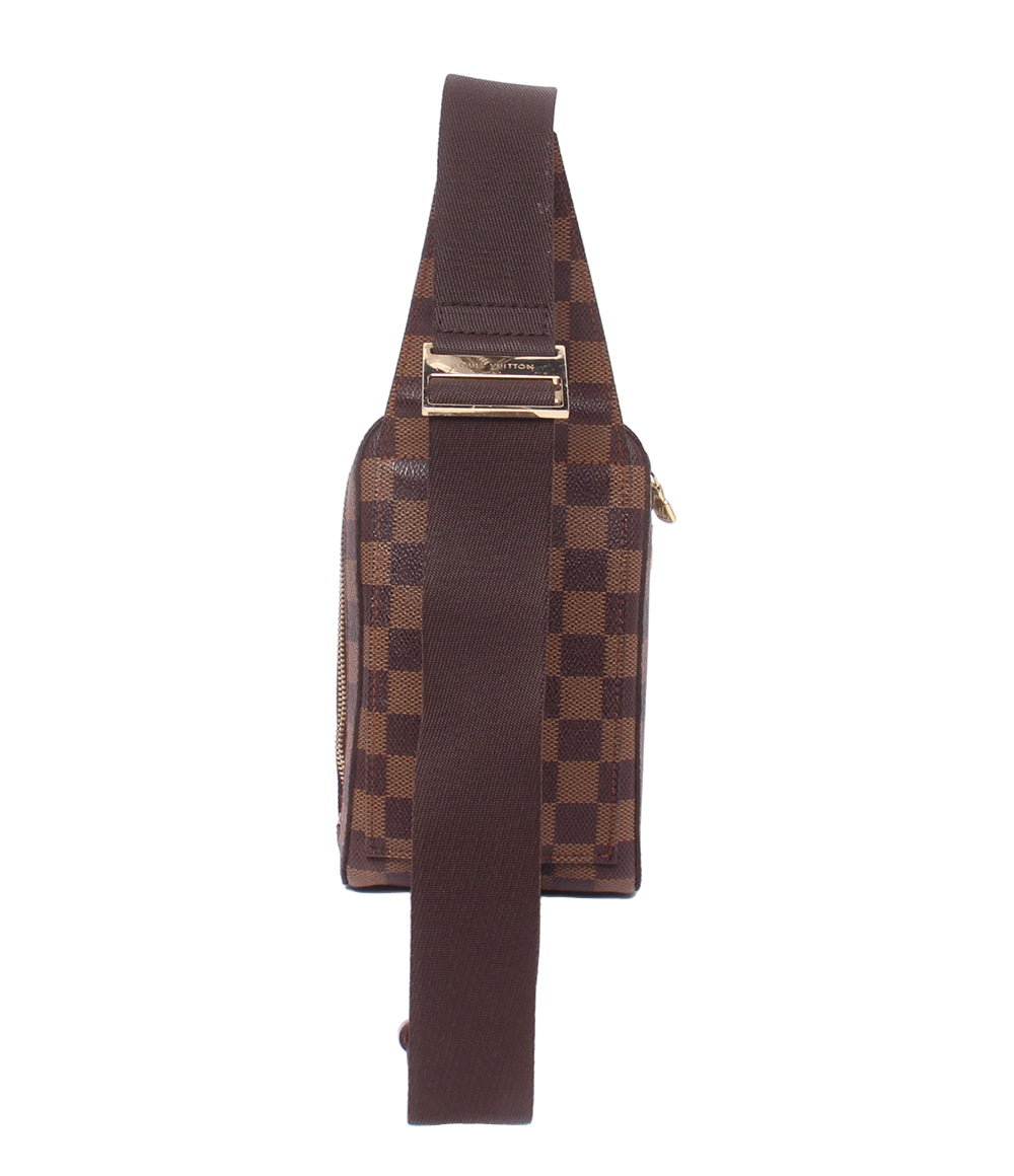 LOUIS VUITTON ボディバッグ ウエストポーチ ジェロニモス ダミエ エベヌ N51994 メンズ ルイ・ヴィトン
