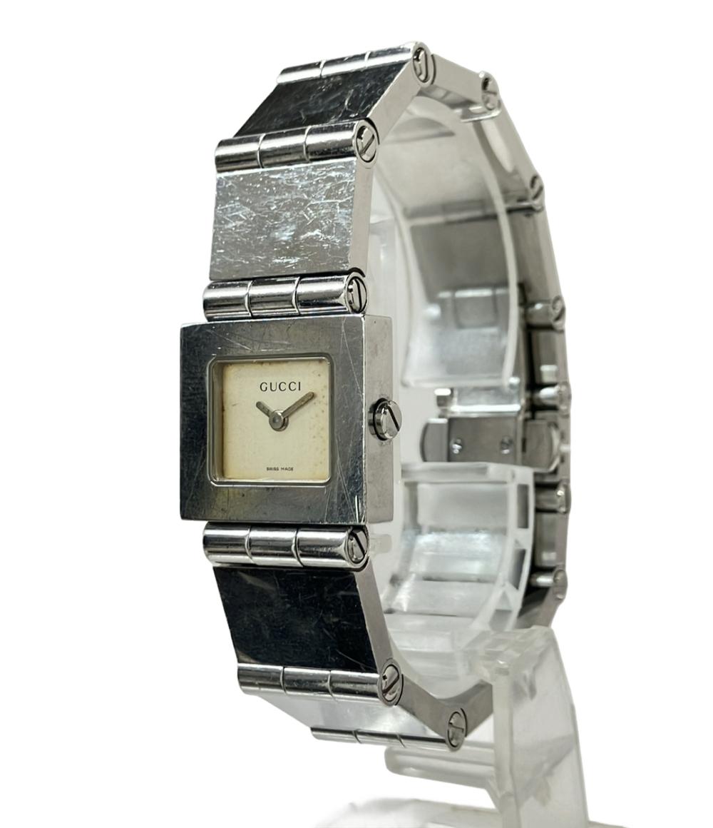 GUCCI 腕時計 クオーツ シルバー 600L レディース グッチ – Rehello by