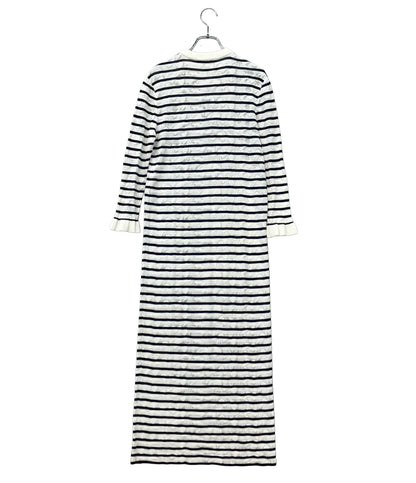 Chloe ボーダー ワンピース  長袖 CHC19SMR1384048AXS レディース SIZE XS クロエ