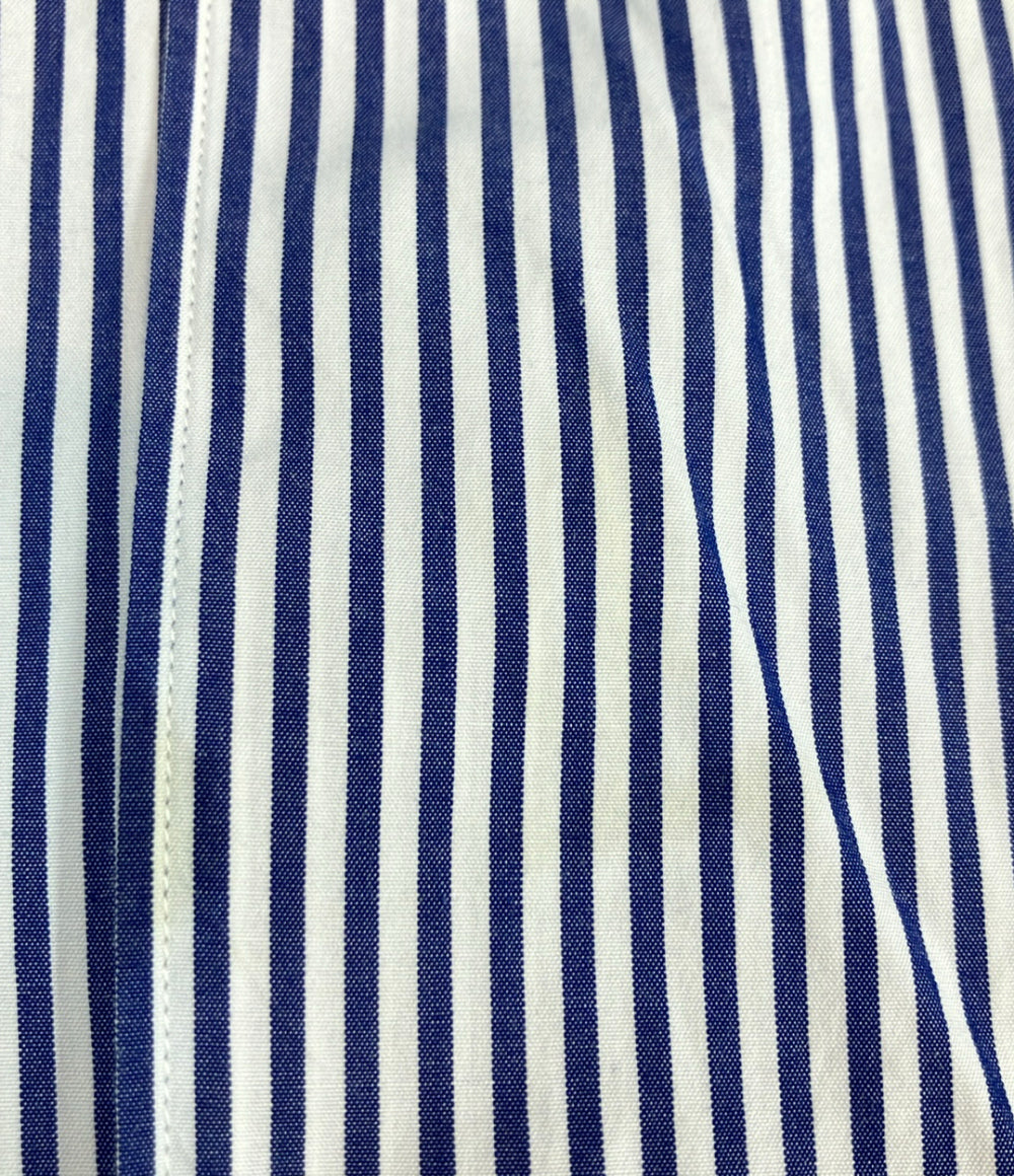 PLAY COMME des GARCONS 長袖 ストライプ シャツ メンズ SIZE S プレイコムデギャルソン