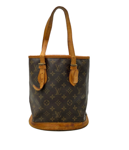 訳あり LOUIS VUITTON トートバッグ バケットPM モノグラム M42238 レディース ルイ・ヴィトン