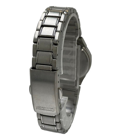 CITIZEN 腕時計 エコドライブ ソーラー ブルー E011-S036143 レディース シチズン