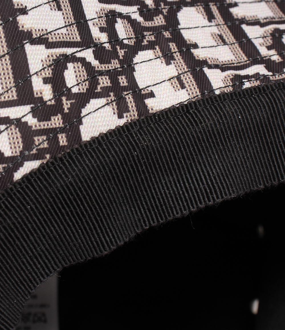 Christian Dior ベール付き ワイドブリム ボブハット Teddy-D 95TDD924G130 レディース SIZE 56 クリスチャンディオール