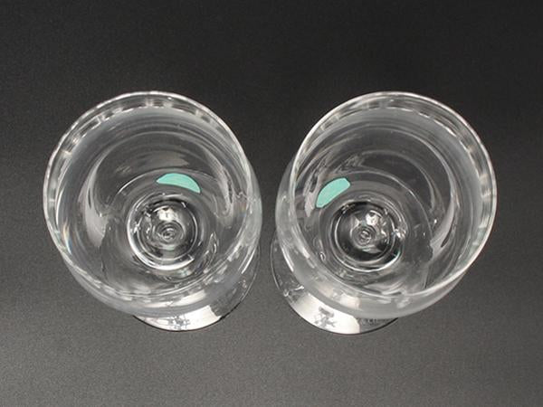 TIFFANY&Co. ワイングラス 2点セット ペア スウィング ティファニー