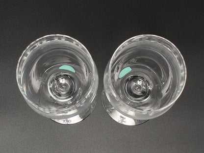 TIFFANY&Co. ワイングラス 2点セット ペア スウィング ティファニー