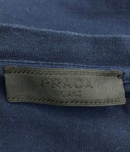プラダ ラバーロゴナイロンポケットTシャツ メンズ SIZE S PRADA