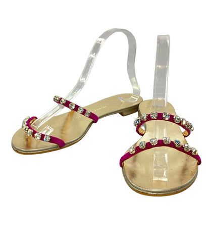 ジュゼッペザノッティ ラインストーンサンダル レディース SIZE 38 (XL) GIUSEPPE ZANOTTI
