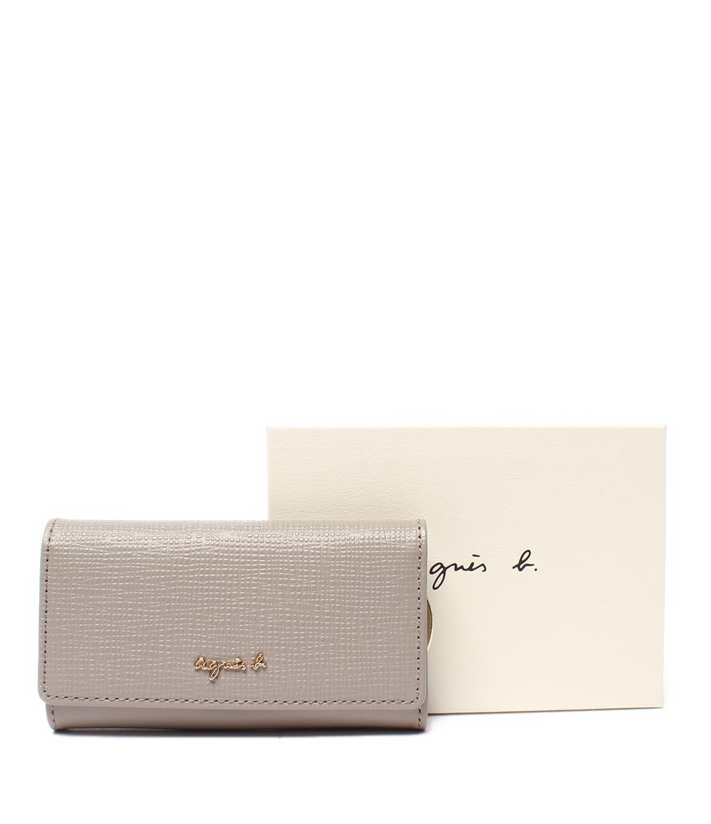美品 agnes b. 6連キーケース キーリング付き レディース メンズ アニエスベー