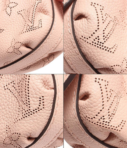 美品 ルイ・ヴィトン ショルダーバッグ シルバー金具 スカラ ミニ マヒナ マグノリア レザー M80904 レディース LOUIS VUITTON